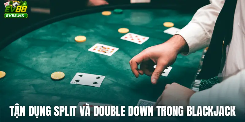 Tận dụng Split và Double Down trong Blackjack